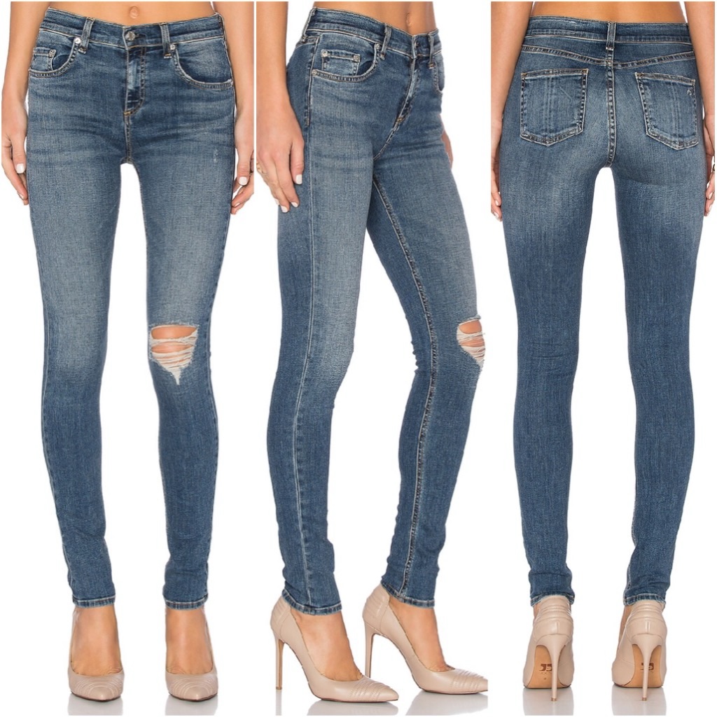 \Rag & Bone\ 10” Skinny Jeans In Ward